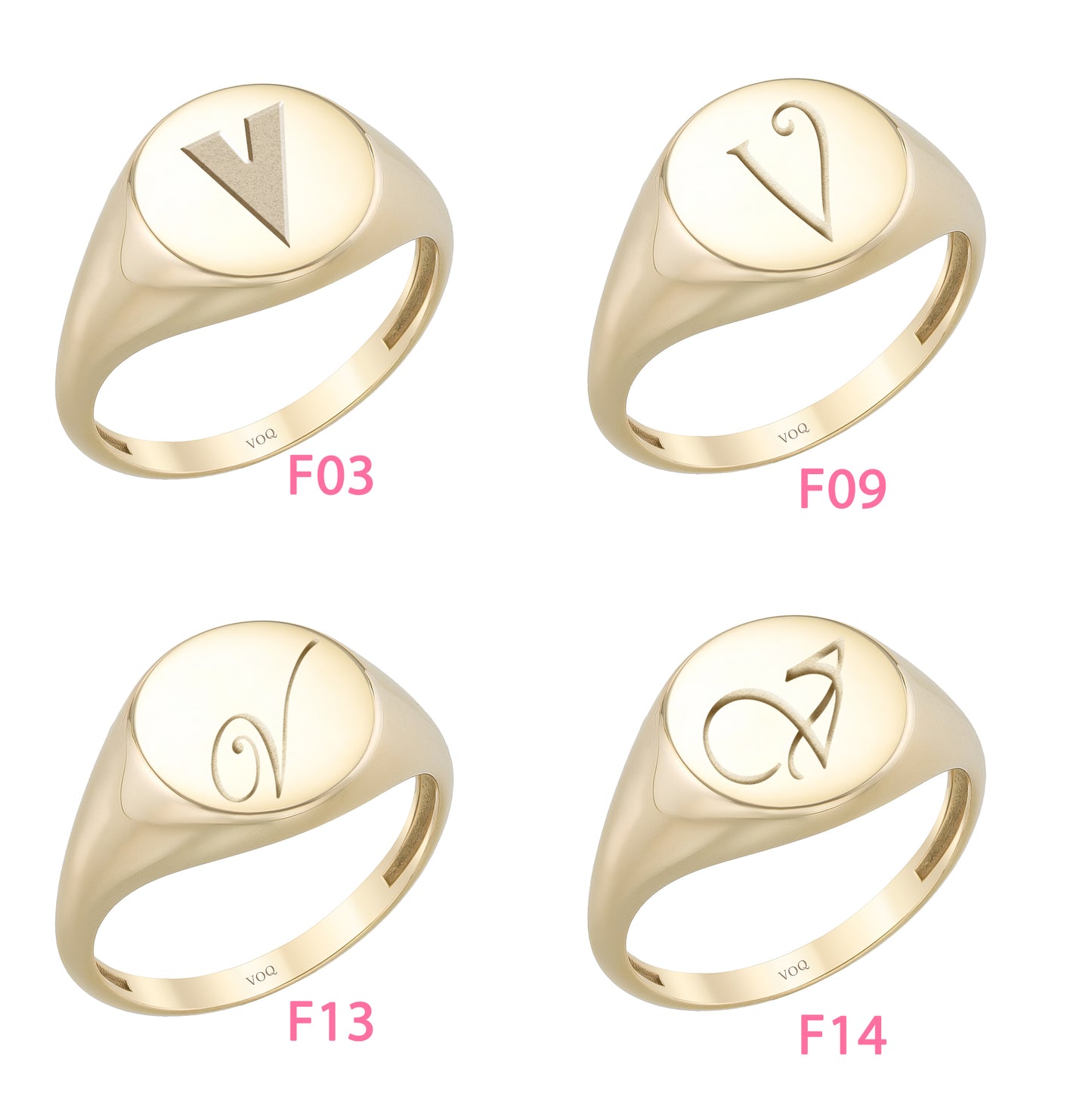 Circle 11mm Signet Engraved Flat Top Disc Band