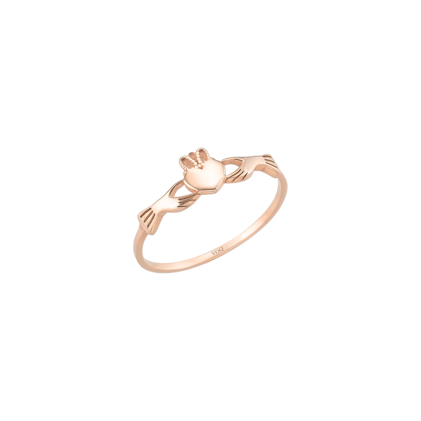 Irish Claddagh Vintage Celtic Statement Ring