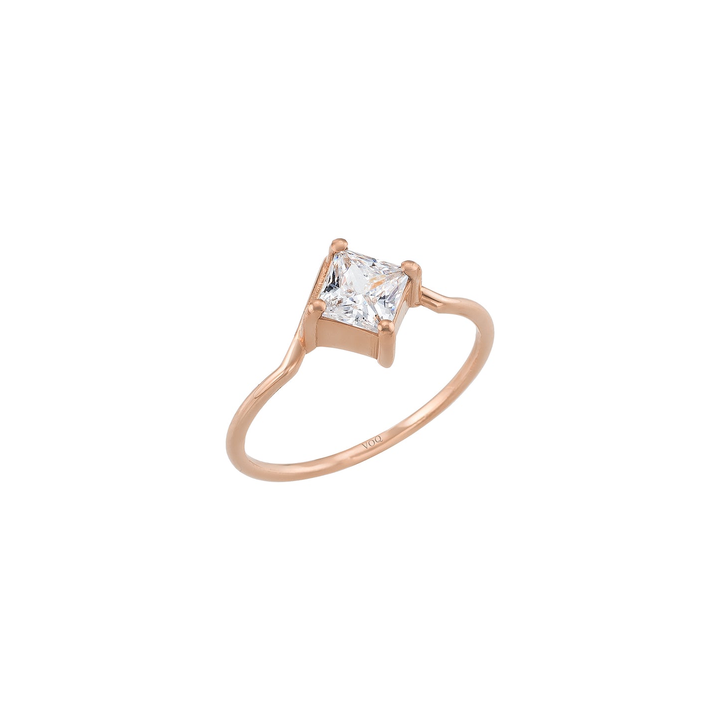 Princess Cut Solitaire Engagement Ring